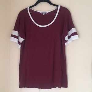 Charlotte Russe Maroon Tee
